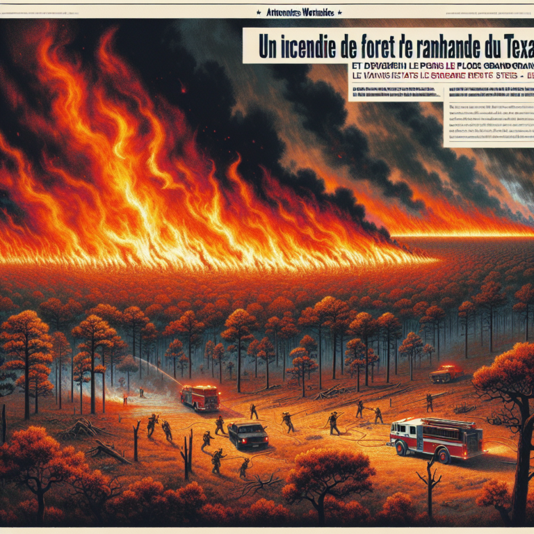 Un incendie de forêt ravage le Panhandle du Texas et devient le plus grand de l&rsquo;histoire de l&rsquo;État | Actualités mondiales