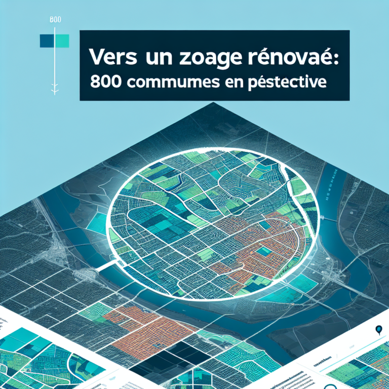 - 15 Vers un zonage rénové : 800 communes en perspective