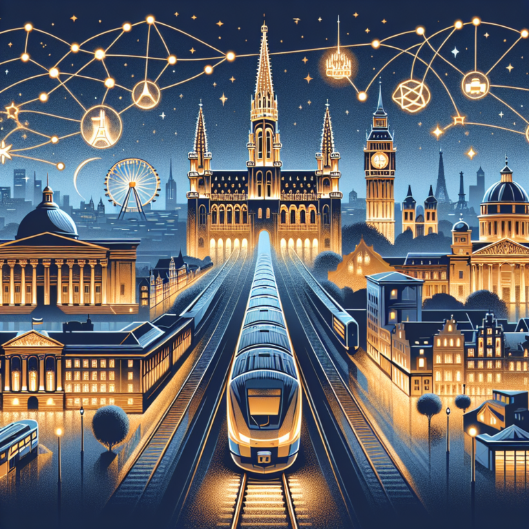 Voyager autrement : découvrez les destinations européennes accessibles en train de nuit depuis Bruxelles