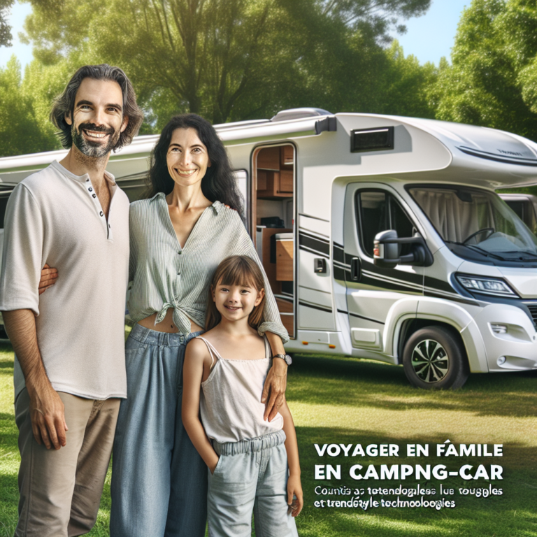 Voyager en famille à long terme en camping-car : conseils et tendances technologiques