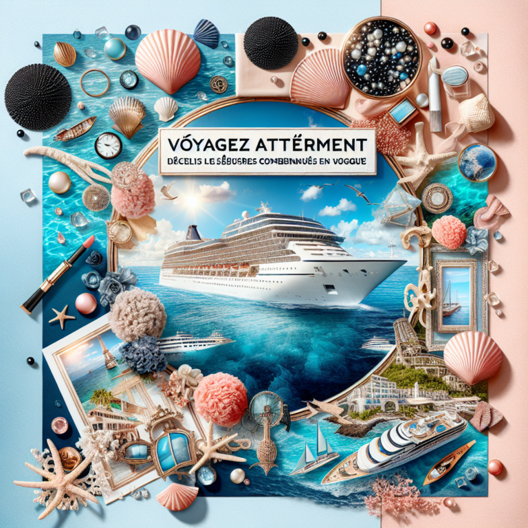 Voyagez autrement : découvrez les séjours combinés de Cruise En Vogue