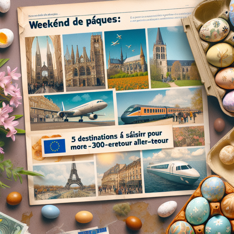 Week-end de Pâques : 5 destinations à saisir pour moins de 300 euros aller-retour