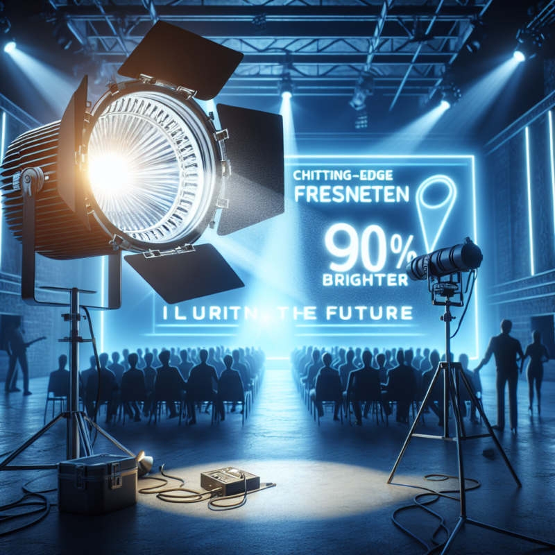 - 1 Arri illumine l'avenir : ses Fresnels LED deviennent 90 % plus lumineux