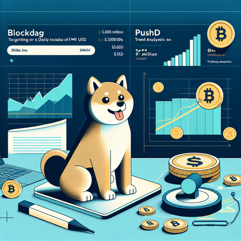BlockDAG vise des entrées quotidiennes de 5 millions de dollars, analyse des tendances Shiba Inu et PUSHD
