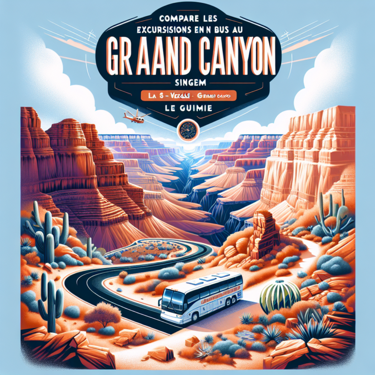 Comparer les excursions en bus au Grand Canyon depuis Las Vegas : le guide ultime