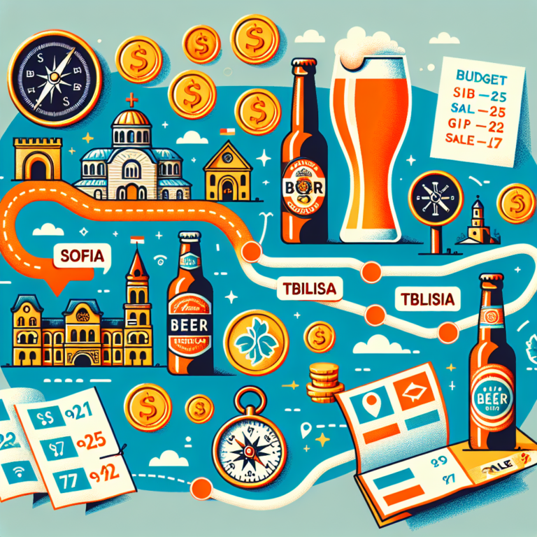 De Sofia à Tbilissi : guide des destinations bière les plus abordables d&rsquo;Europe