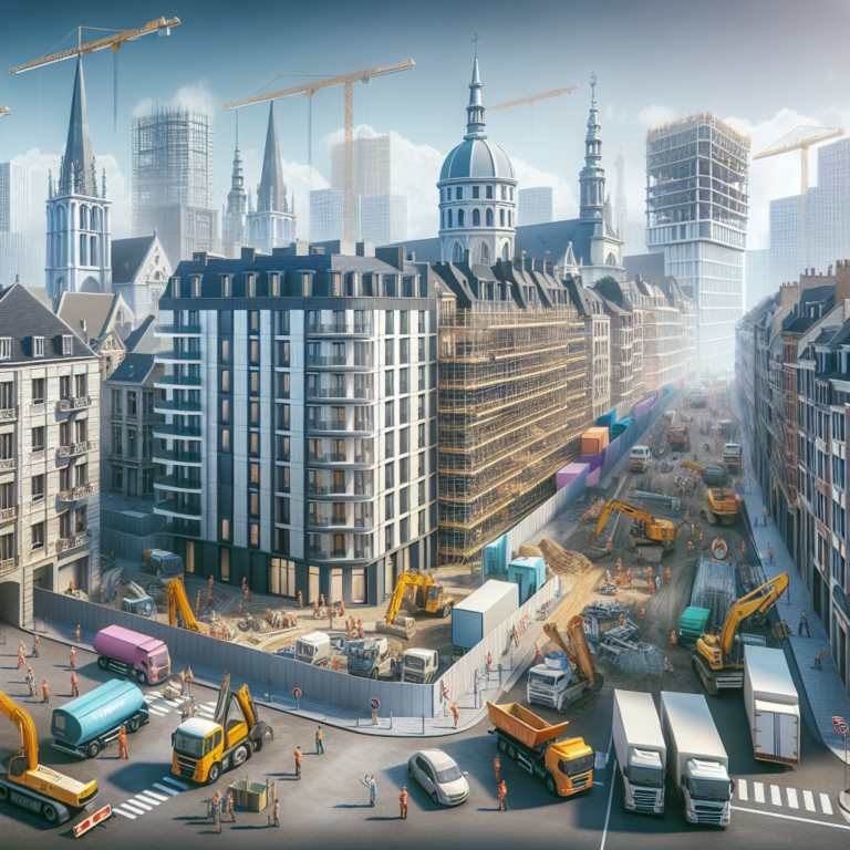 Début des travaux de The Crown à Ixelles : quels impacts et combien de logements prévus ?