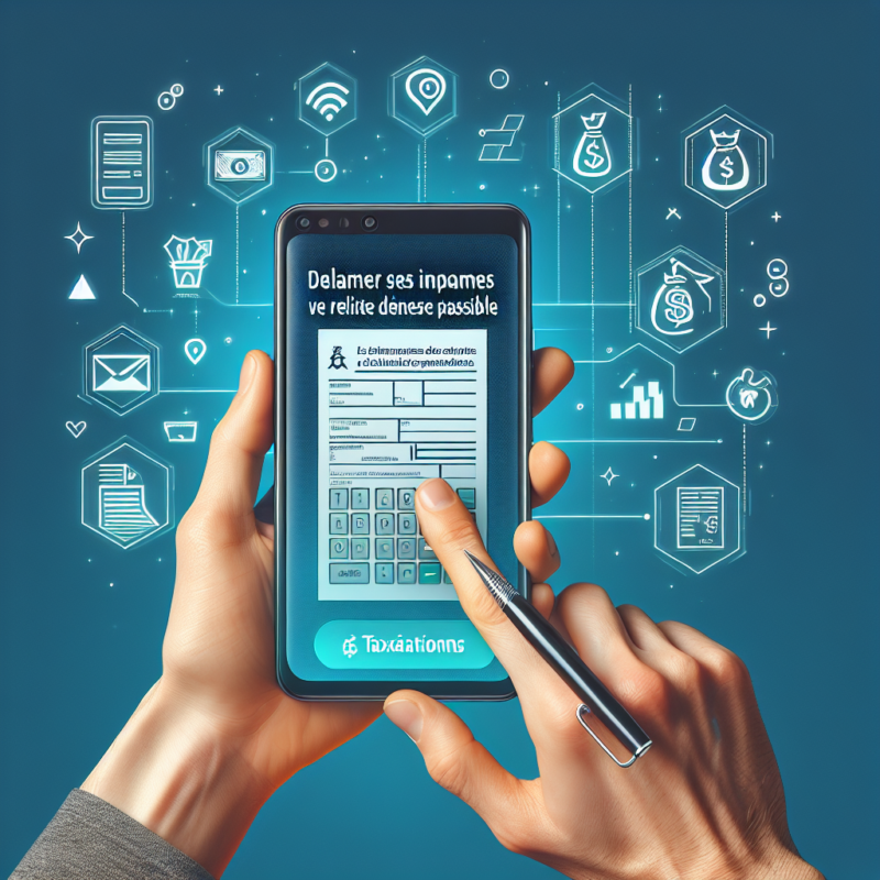 Déclarer ses impôts via smartphone : une réalité désormais possible