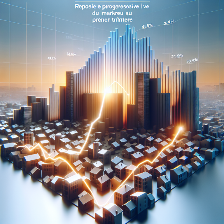 Immobilier : reprise progressive du marché au premier trimestre