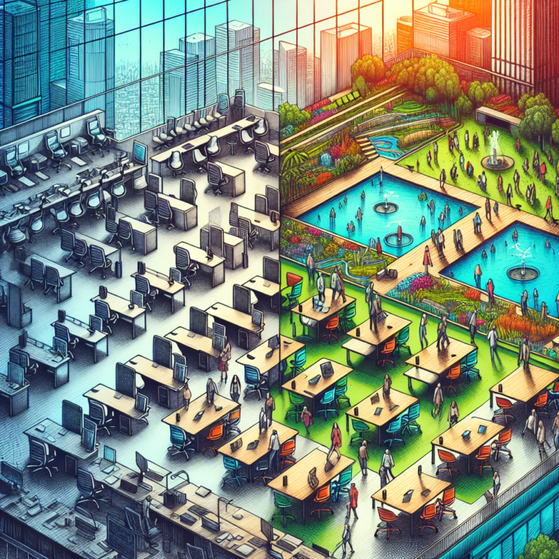 La mutation de l'espace de travail : le coworking traditionnel est-il en déclin ?