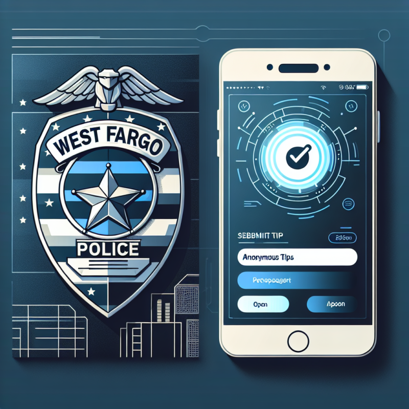 - 1 La police de West Fargo lance une application pour soumettre des conseils anonymes