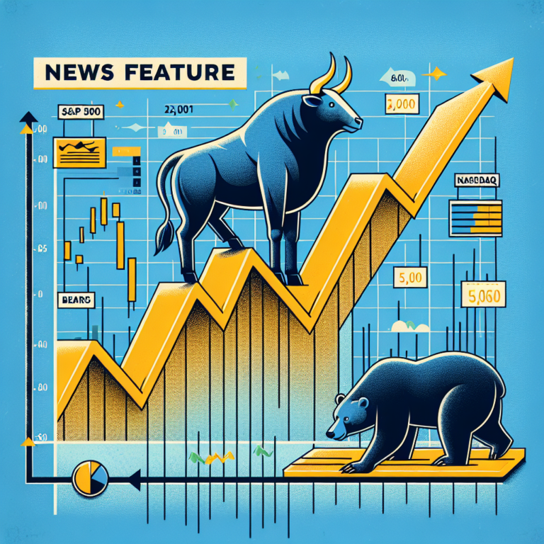 Le S&P 500 approche des 5 000 points tandis que le Nasdaq plonge