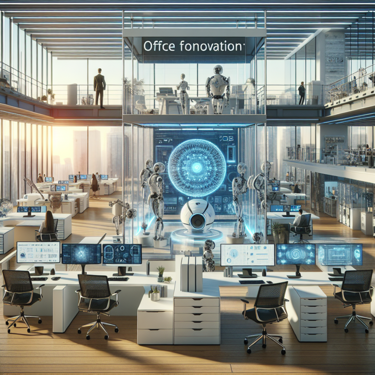 Le bureau de demain : entre innovation et flexibilité