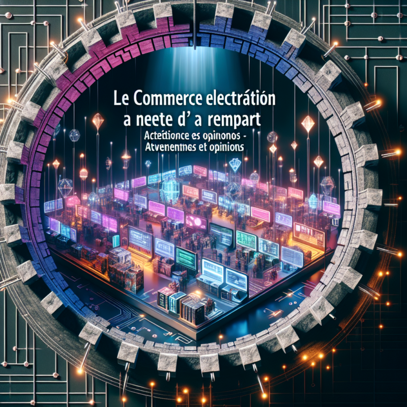 - 1 Le commerce électronique a besoin d'un rempart - Actualités et opinions