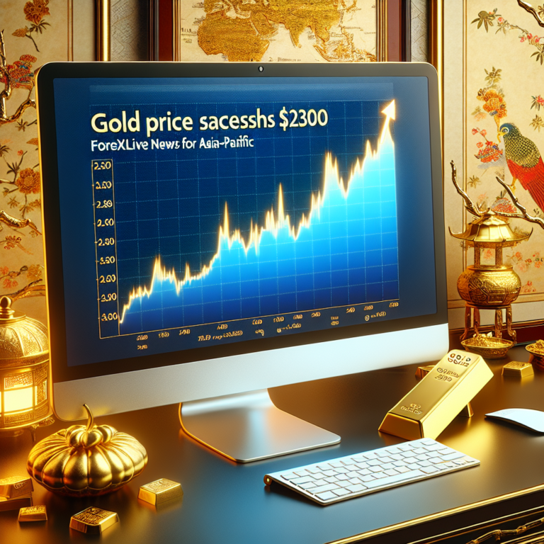 Le cours de l&rsquo;or dépasse les 2 300 dollars US : actualités ForexLive pour l&rsquo;Asie-Pacifique