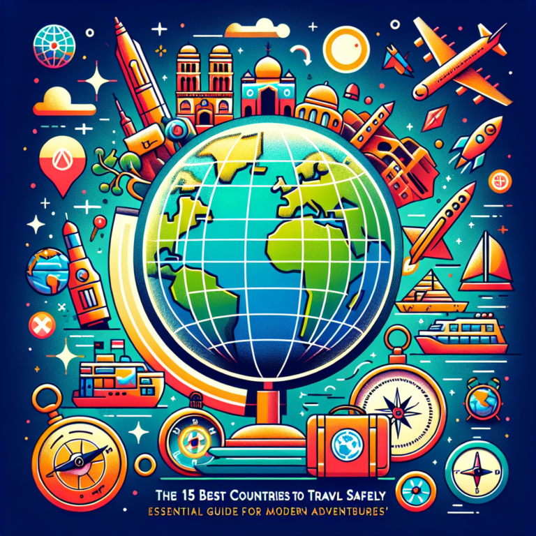 Les 15 meilleurs pays pour voyager en toute sécurité : guide essentiel pour les aventuriers modernes