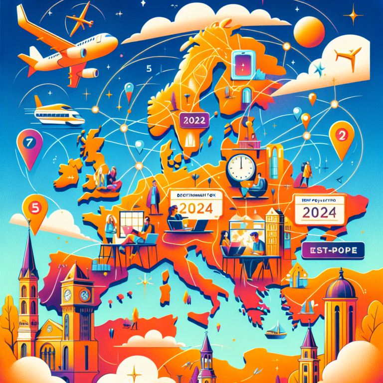 Les 5 nouvelles destinations prisées des nomades numériques en Europe pour 2024