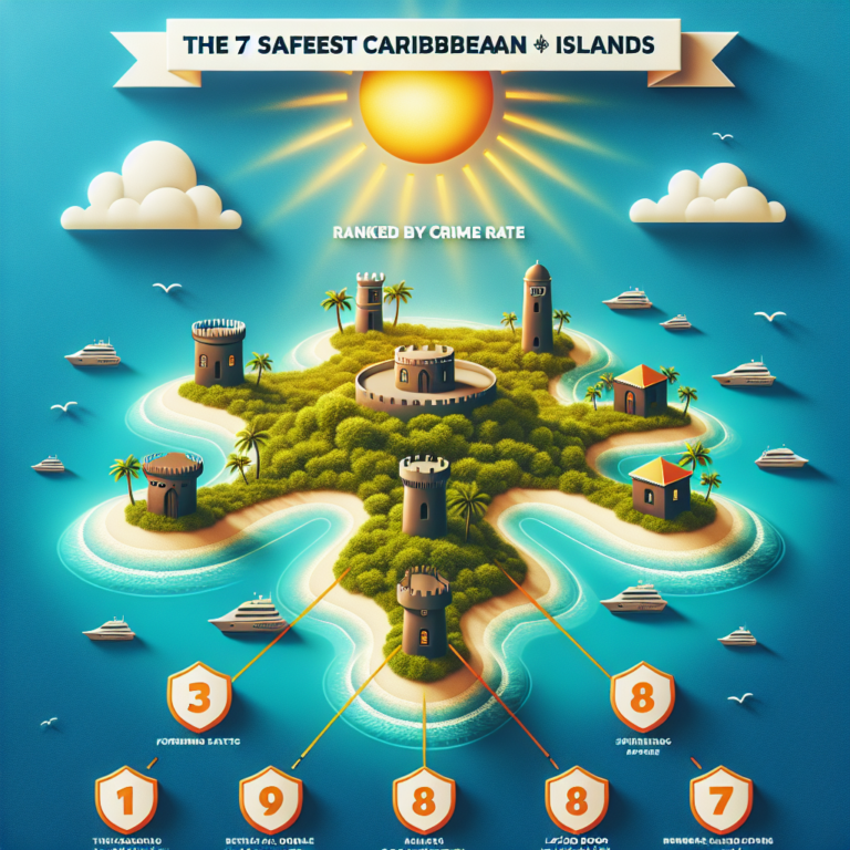 Les 7 îles des Caraïbes les plus sûres, classées par taux de criminalité