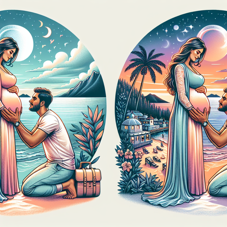Les destinations préférées pour une babymoon inoubliable