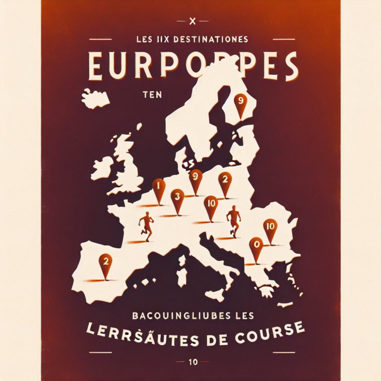Les dix destinations européennes incontournables pour les passionnés de course