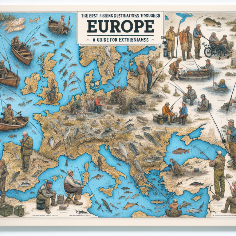 Les meilleures destinations de pêche à travers l&rsquo;Europe : un guide pour les passionnés