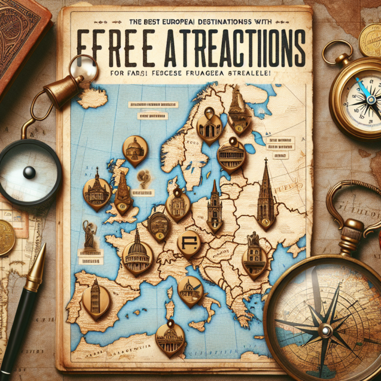 Les meilleures destinations européennes avec des attractions gratuites : un guide essentiel pour les voyageurs économes