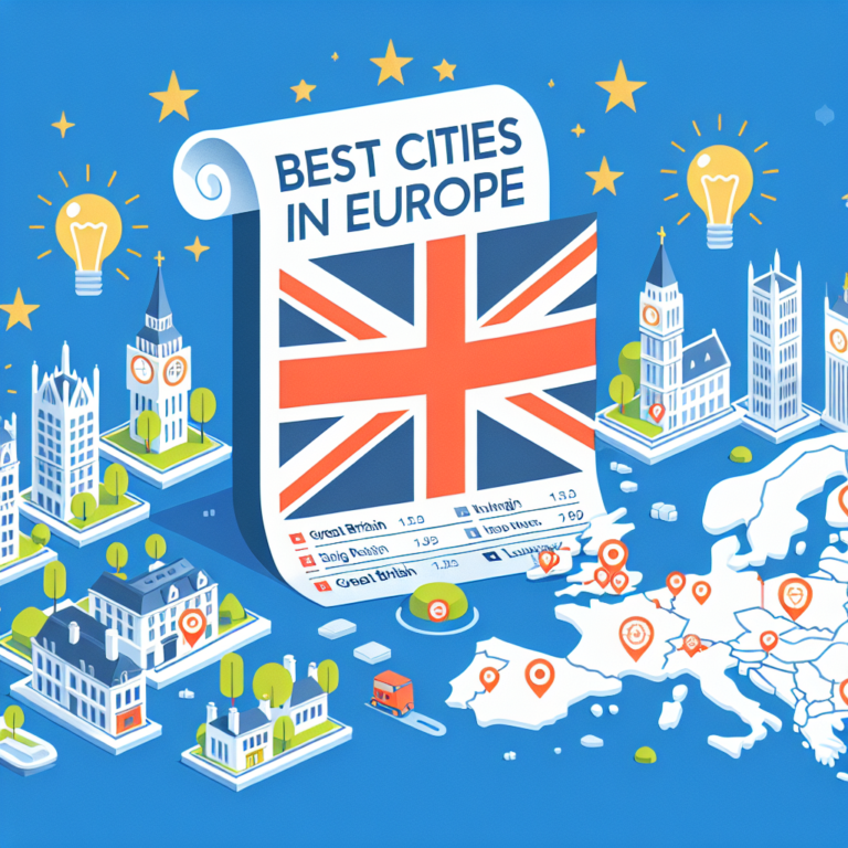Les meilleures villes d’Europe pour les résidents et les touristes dévoilées dans le classement annuel : de bonnes nouvelles pour la Grande-Bretagne