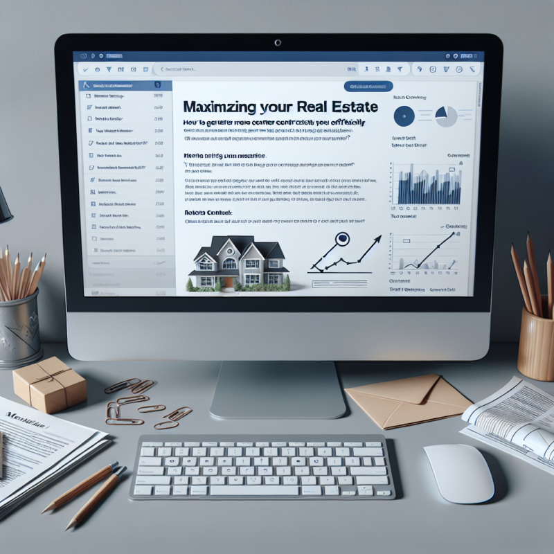 Maximiser votre newsletter immobilière : Comment générer plus de mandats efficacement