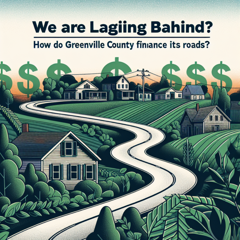 Nous sommes à la traîne : Comment le comté de Greenville finance-t-il ses routes ?