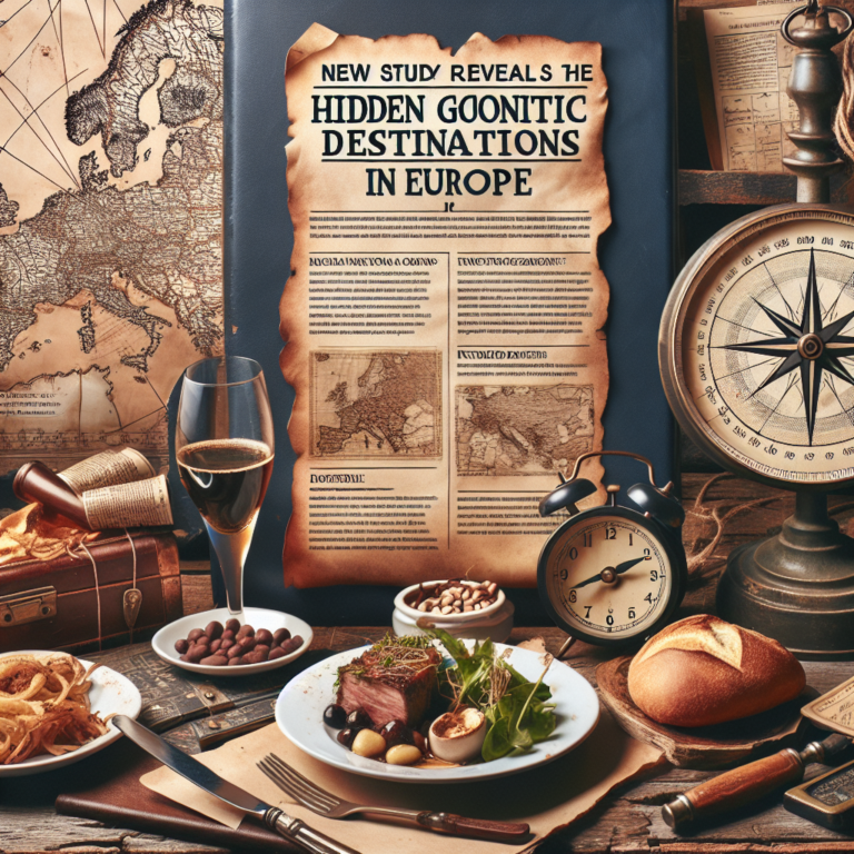 Nouvelle étude dévoile les 5 destinations gastronomiques cachées d’Europe