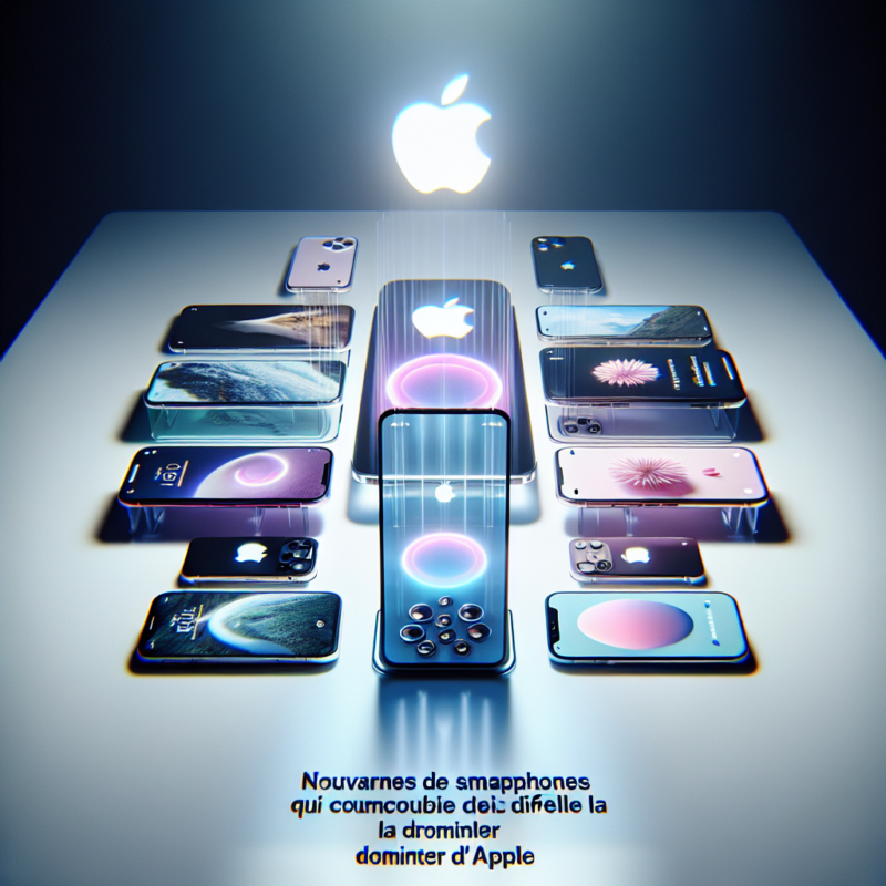 Nouvelles marques de smartphones qui pourraient défier la dominance d'Apple