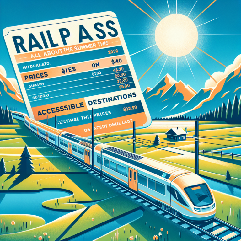 Obtenez votre pass rail cet été : Tout sur les prix, les dates et les destinations accessibles