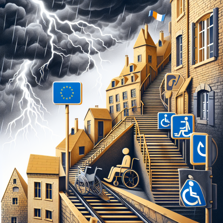 Où est-il le plus difficile de vivre en Europe en tant que personne handicapée ?