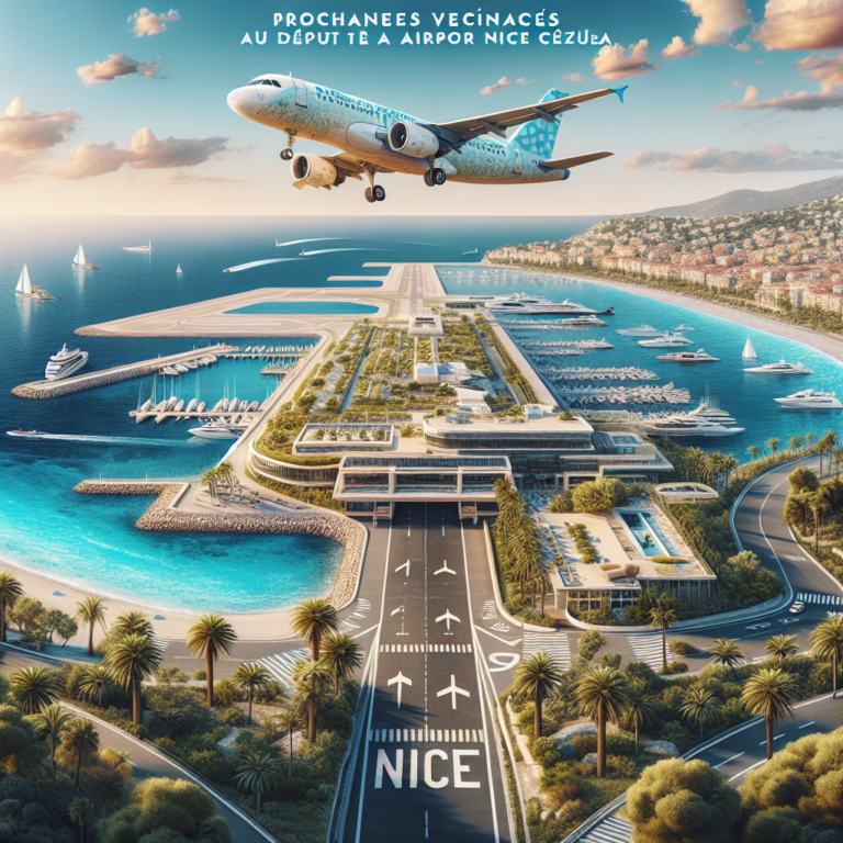 Prochaines vacances : découvrez les destinations au départ de l’aéroport Nice Côte d’Azur
