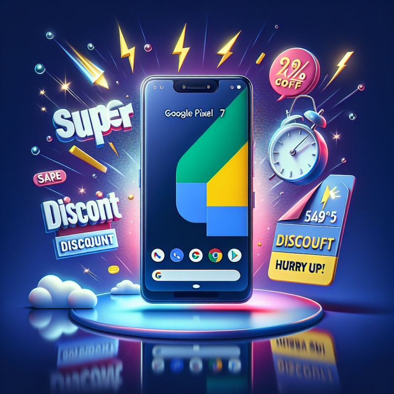 Profitez vite de la remise sur le Google Pixel 7 chez Rakuten !