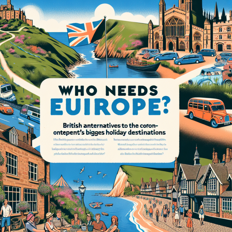 Qui a besoin de l’Europe ? Alternatives britanniques aux plus grandes destinations de vacances du continent