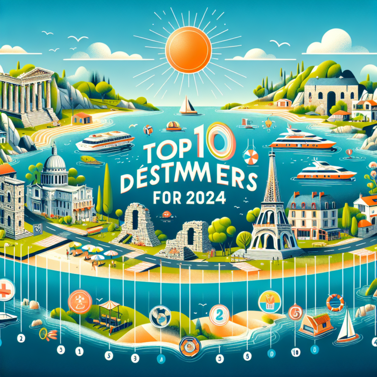 Top 10 des destinations estivales préférées des Français pour 2024