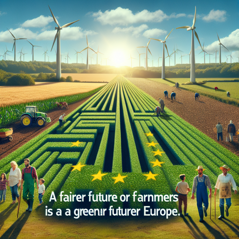 Un avenir plus juste pour les agriculteurs est un avenir plus vert pour l&rsquo;Europe