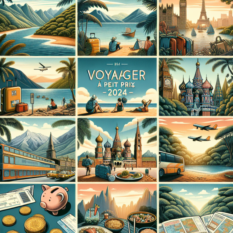 Voyager à petit prix en 2024 : les 10 destinations les plus abordables