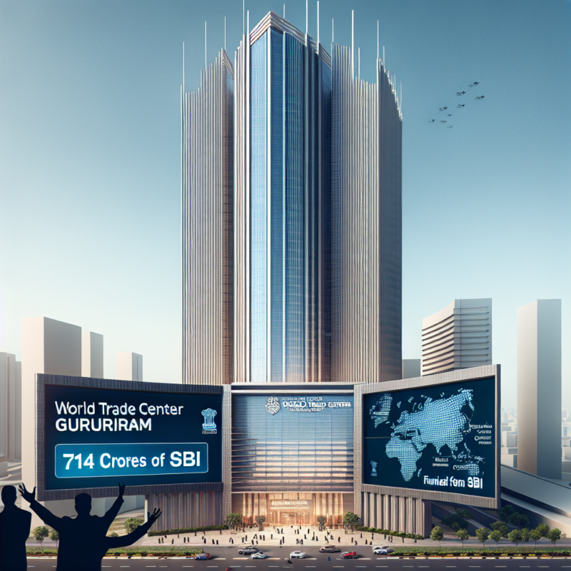TCG Real Estate obtient un financement de 714 crores de roupies de la SBI pour le projet du World Trade Center à Gurugram