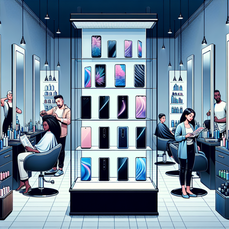 Salon de coiffure ciblé dans un vol de smartphones