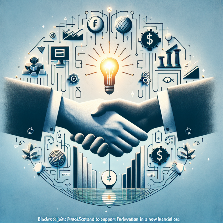 BlackRock rejoint FinTech Scotland pour soutenir l&rsquo;innovation fintech dans une nouvelle ère financière