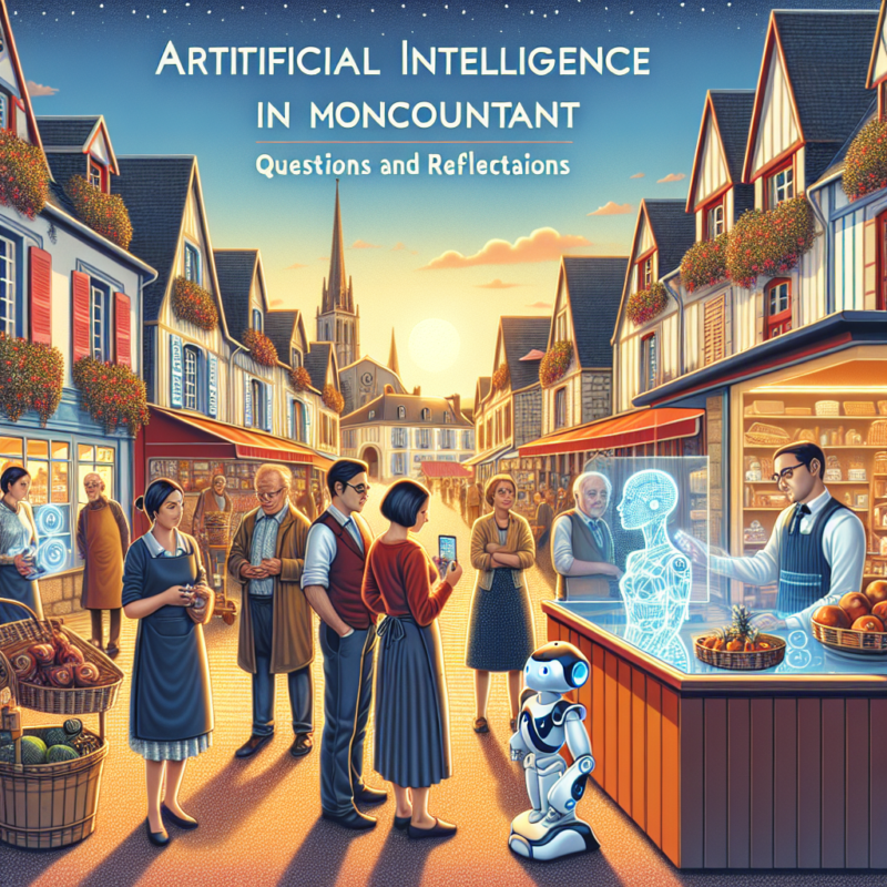 Les commerçants de Moncoutant face à l'intelligence artificielle : questions et réflexions