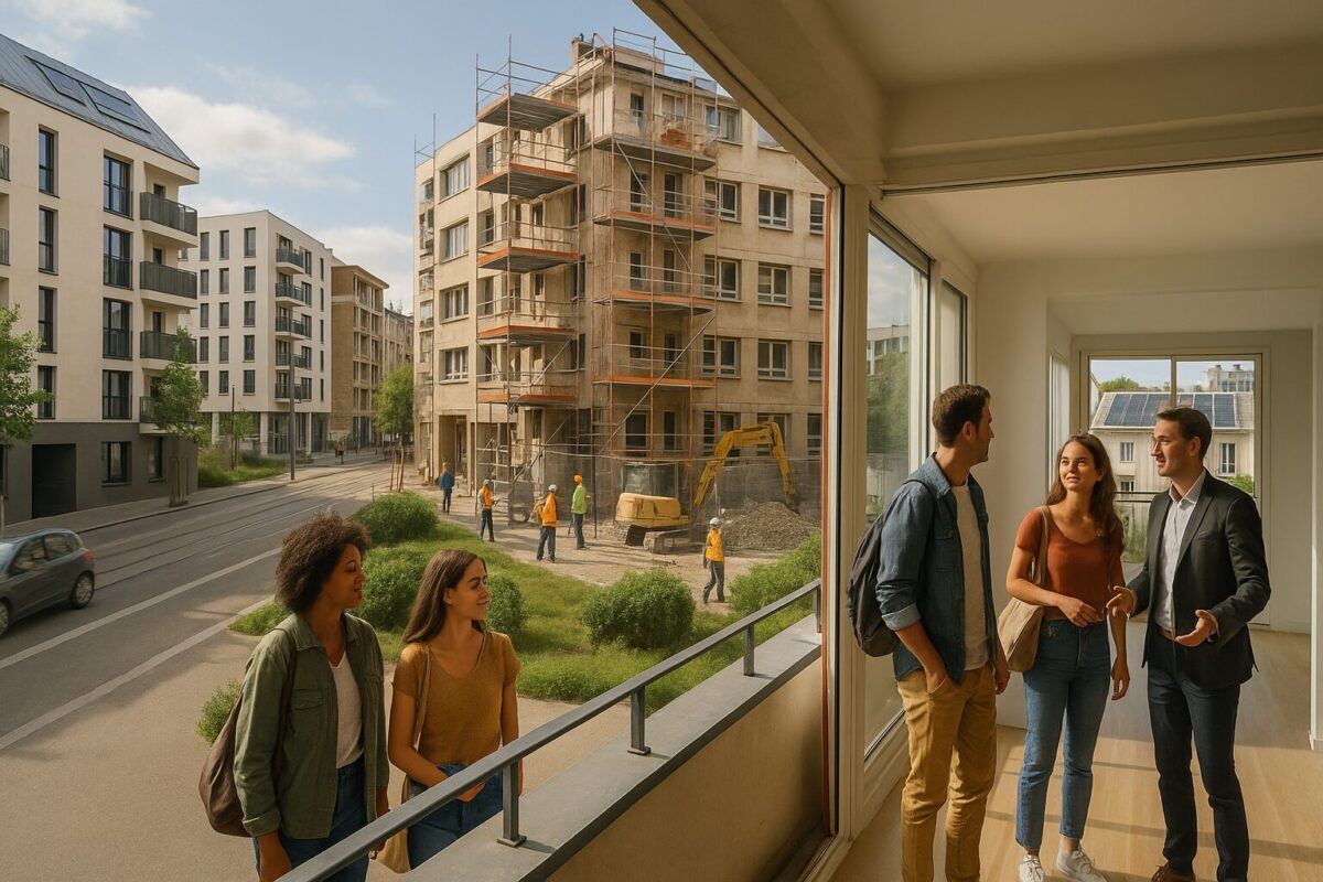 Transformation bureaux en logements